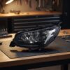 Faro Anteriore Sinistro Peugeot 208 2019+ (Rif. 450872) Originale Valeo sul banco officina