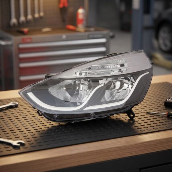 Faro Anteriore Sinistro Renault Clio 2015 sul banco officina