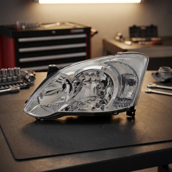 Faro Anteriore Sinistro Toyota COROLLA 2005+ Originale Valeo sul banco officina