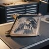 Faro Anteriore Sinistro Toyota Land Cruiser 2000-2001 sul banco officina