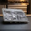 Faro fanale proiettore destro per Mercedes Classe C W202 93>96 sul banco officina