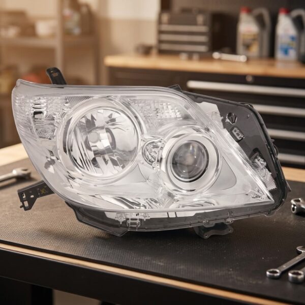 Faro fanale proiettore destro per Toyota Land Cruiser Fj150 - J15 1/10> sul banco officina