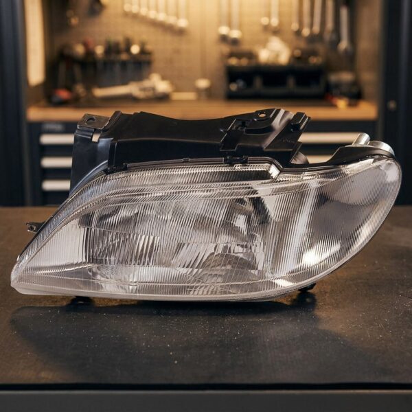 Faro fanale proiettore sinistro per Citroen Xsara 97>8/00 sul banco officina