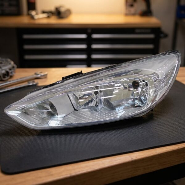 Faro fanale proiettore sinistro per Ford Focus 2/14> Con Motore Elettrico sul banco officina