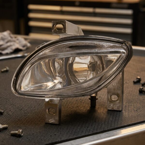 Faro fanalino fendinebbia sinistro per Lancia Y 10/00>8/03 sul banco officina