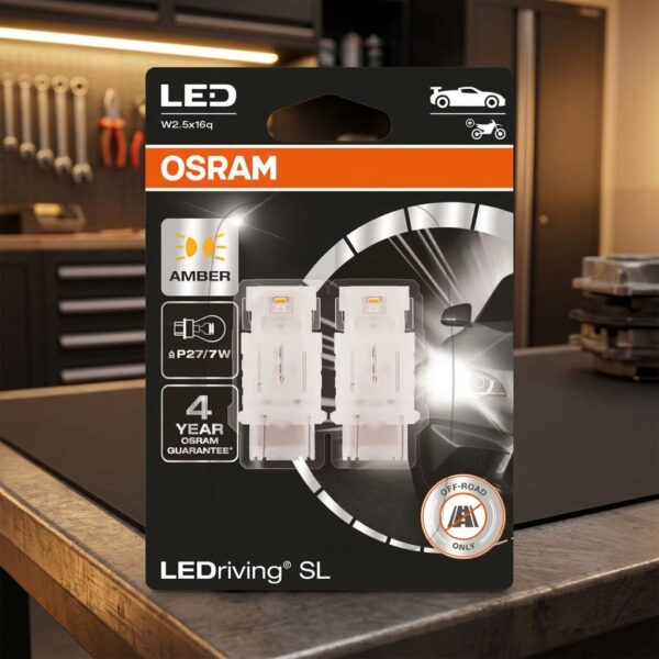 KIT GLÜHBIRNEN P27/7W LED AMBER 12V – Bild 2