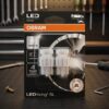 KIT LAMPADE W21W LED 6000K 12V sul banco officina