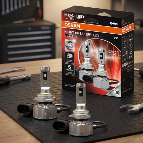 LED-Lampen HB4 zugelassen für Nebelscheinwerfer Osram Night Breaker LED Smart – Bild 2