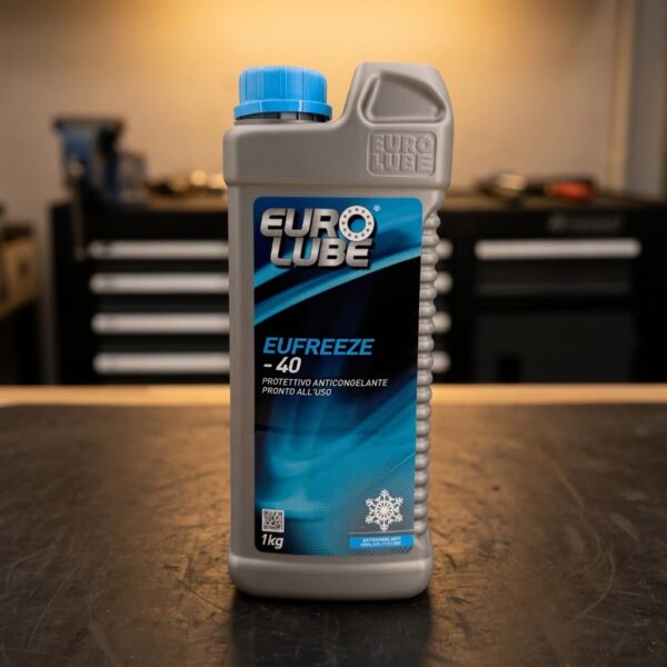 Liquido Antigelo Blu EUFREEZE -40 Pronto Uso sul banco officina