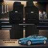 LUCEV Tappetini in Gomma per BMW Serie 4 Coupé (14>), Nero, con Fermi sul banco officina