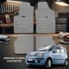 LUCEV Tappetini in Gomma per Fiat Panda (03>12), Grigio, senza Fermi sul banco officina