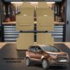 LUCEV Tappetini in Gomma per Ford EcoSport (14>), Avana, con Fermi sul banco officina