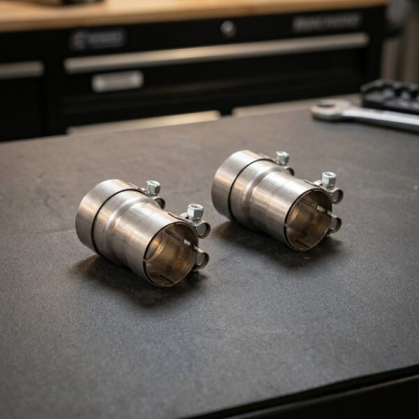 Accessorio scarico BMW M2 - Ragazzon 50.0658.80 sul banco officina
