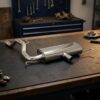 Scarico posteriore Opel Corsa D omologato - Ragazzon 58.0346.00 sul banco officina