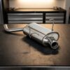 Scarico posteriore Mini R50 One omologato - Ragazzon 58.0123.04 sul banco officina