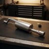 Scarico posteriore Ford Fiesta Mk8 omologato - Ragazzon 50.0935.05 sul banco officina