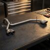 Scarico posteriore Fiat 500 312 omologato Sport Line - Ragazzon 50.0344.56 sul banco officina
