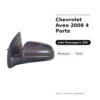 Specchietto Retrovisore Destro Chevrolet Aveo 2008 4 Porte – Manuale, Nero – foto 2