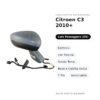 Außenspiegel Rechts Citroen C3 2010+ – Elektrisch, mit Blinker, Temperatursensor, Basis und einheitliche Kappe, 7-polig