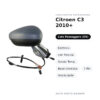 Specchietto Retrovisore Destro Citroen C3 2010+ – Elettrico, con Freccia, Sonda Temp., Base Cromata, 7 Pin, Verniciabile