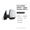 Außenspiegel Links Fiat Doblo' 2010+ / Opel Combo 2012+ – Elektrisch, Beheizt, mit Blinkleuchte, 6-polig, Lackierbar, Mod.