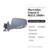 Specchietto Retrovisore Destro Mercedes Classe E W211 2006+ – Elettrico, Riscaldato, Ripiegabile, con Freccia, Memoria