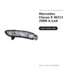 Specchietto Retrovisore Sinistro Mercedes Classe E W211 2006 A Led – foto 2