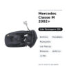 Außenspiegel Rechts Mercedes Klasse M 2002+ – Elektrisch, Beheizt, Klappbar, mit Blinker, Speicher, Asphärisch, 13 Pin