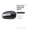 Calotta Specchietto Retrovisore Sinistro Mercedes Classe M 2002+ – Verniciabile, con foro fanale freccia – foto 2