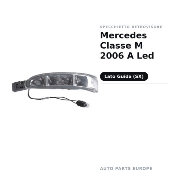 Außenspiegel Links Mercedes Klasse M 2006 A Led – Bild 2