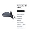 Außenspiegel Links Mercedes Cls 2004-2008 – Elektrisch, Beheizt, mit Blinker, Speicher, Innenleuchte, Asphärisch, 13-polig