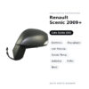 Außenspiegel Links Renault Scenic 2009+ – Elektrisch, Beheizbar, mit Blinker, Temperatursensor, Asphärisch, 9 Pol, Schwarz
