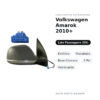 Specchietto Retrovisore Destro Volkswagen Amarok 2010+ – Elettrico, Riscaldato, Base Cromata, 5 Pin, Verniciabile – foto 2