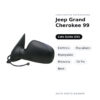 Specchietto Retrovisore Sinistro Jeep Grand Cherokee 99 – Elettrico, Riscaldato, Ripiegabile, Memoria, 10 Pin, Nero – foto 2