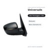 Specchietto Retrovisore Destro Universale – Manuale, Nero (Variante A) – foto 2