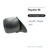 Specchietto Retrovisore Destro Toyota Hi-Ace 2007 – Manuale, Nero – foto 2