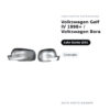 Calotta Specchietto Retrovisore Sinistro Volkswagen Golf IV 1998+ / Volkswagen Bora – Cromata – foto 2
