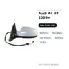 Specchietto Retrovisore Sinistro Audi A4 07 2009+ – Elettrico, Riscaldato, con Freccia, Asferico, 10 Pin – foto 2