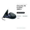Specchietto Retrovisore Sinistro Chrysler Pt Cruiser 2001+ – Elettrico, Ripiegabile, Nero – foto 2