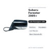Specchietto Retrovisore Destro Subaru Forester 2005+ – Elettrico, Riscaldato, con Freccia, Nero (Variante B) – foto 2