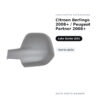 Außenspiegel Links Citroen Berlingo 2008+ / Peugeot Partner 2008+ – Lackierbar – Bild 2
