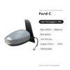 Specchietto Retrovisore Destro Ford C-Max 2010+ – Elettrico, Riscaldato, con Freccia, Angolo Cieco, 8 Pin, Verniciabile