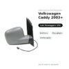 Specchietto Retrovisore Destro Volkswagen Caddy 2003+ – Elettrico, Riscaldato, Verniciabile – foto 2