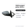 Specchietto Retrovisore Destro Volkswagen Jetta 2011+ – Elettrico, Riscaldato, con Freccia, 6 Pin, Verniciabile – foto 2