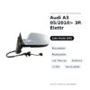 Specchietto Retrovisore Sinistro Audi A3 05/2010> 3P. Elettr – Riscaldato, Ripiegabile, con Freccia, Asferico, 10 Pin