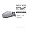 Außenspiegel Rechts Lancia Musa 2007+ / Fiat Idea 2007+ – Elektrisch, 3-polig, Lackierbar – Bild 2