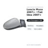 Specchietto Retrovisore Destro Lancia Musa 2007+ / Fiat Idea 2007+ – Elettrico, Riscaldato, 5 Pin, Verniciabile – foto 2