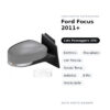 Specchietto Retrovisore Destro Ford Focus 2011+ – Elettrico, Riscaldato, con Freccia, Sonda Temp., Asferico, 8 Pin