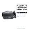 Specchietto Retrovisore Destro Mazda Bt 50 2008+ / Ford Ranger 2009 – Manuale, Nero – foto 2