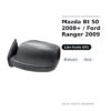 Specchietto Retrovisore Sinistro Mazda Bt 50 2008+ / Ford Ranger 2009 – Manuale, Nero – foto 2